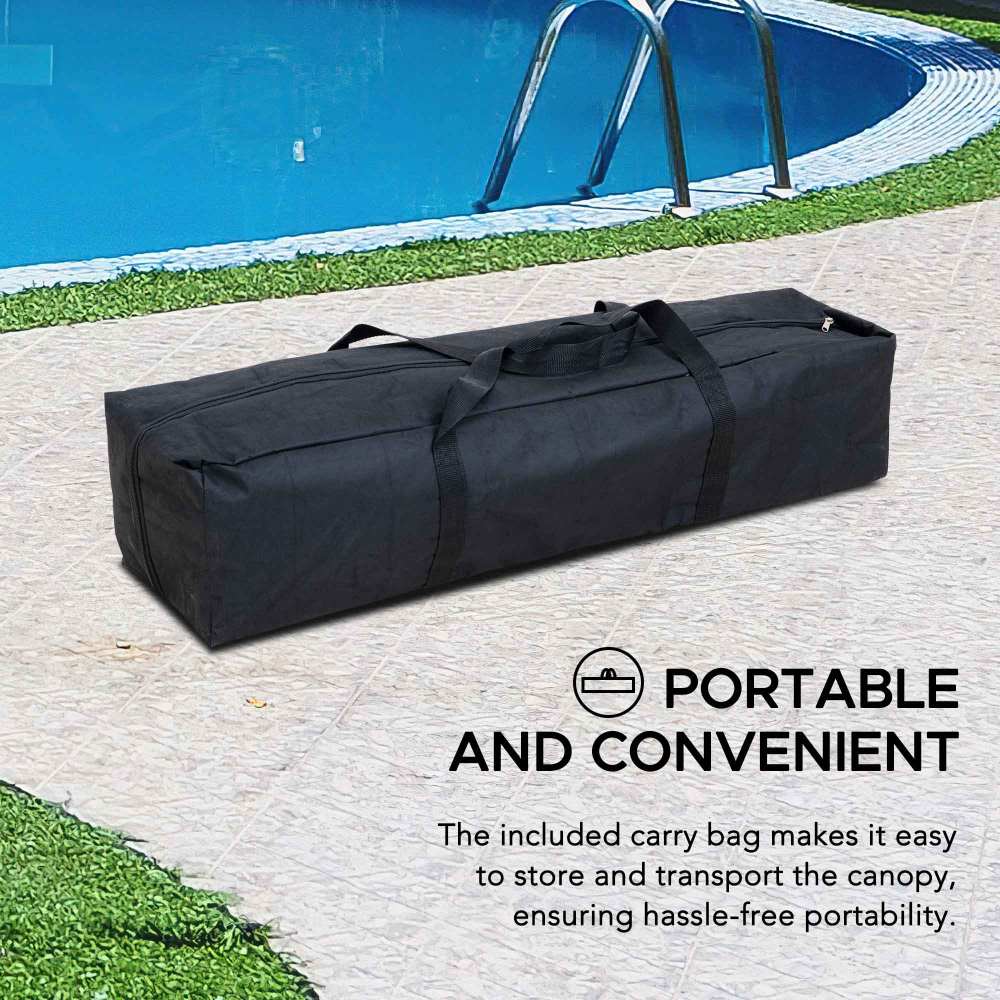 Aquasis Floating Pool Gazebo, 10x10 - Deep Navy - Image 8