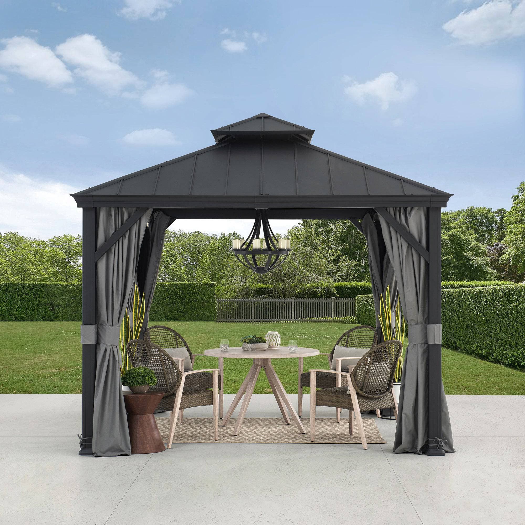 Summit Minimalist Aluminum Gazebo, 10x10 - Image 10