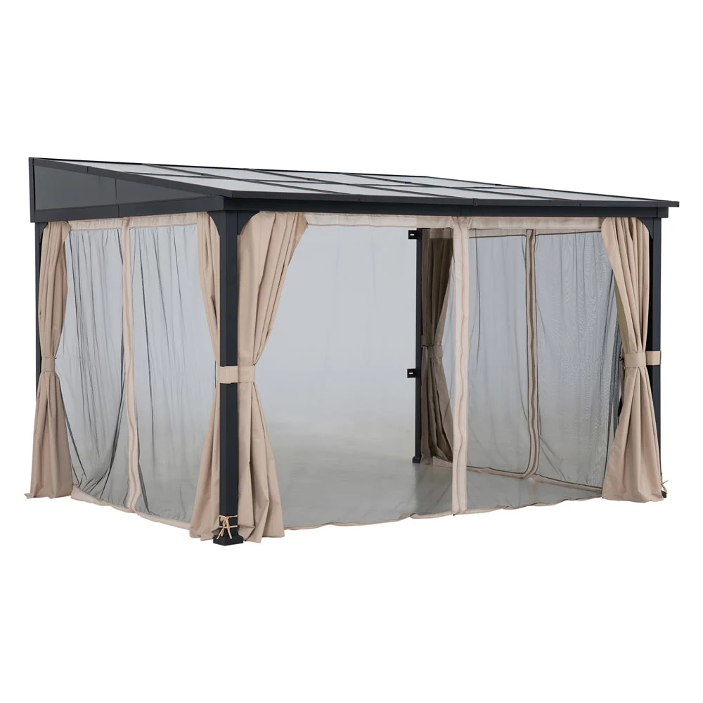 Vista PC-Roof Wall-Mounted Gazebo, 10x12 - Image 10