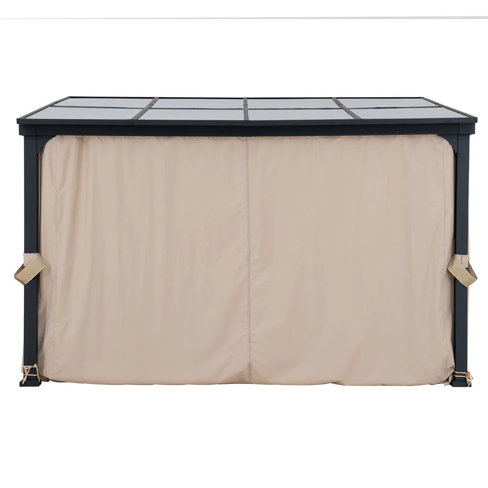 Vista PC-Roof Wall-Mounted Gazebo, 10x12 - Image 9