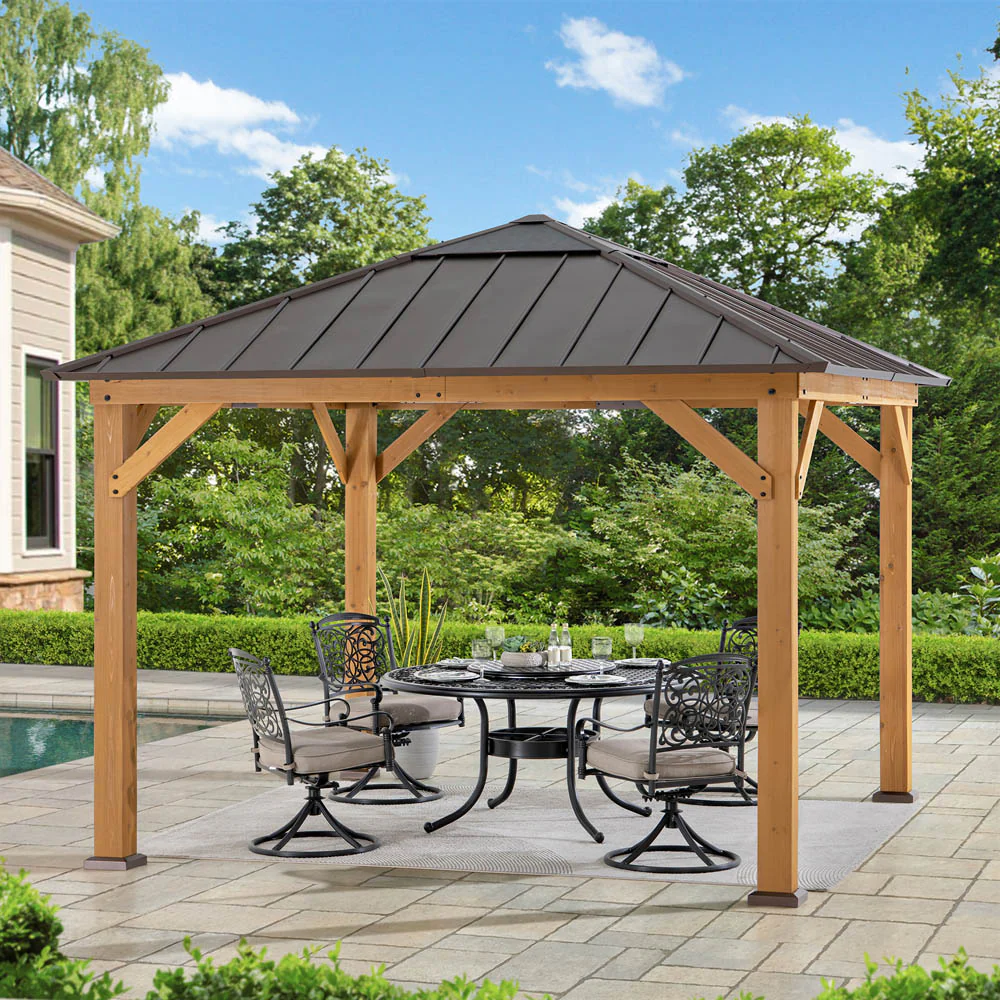Antrim Skylight Cedar Gazebo, 11x11 - Image 2