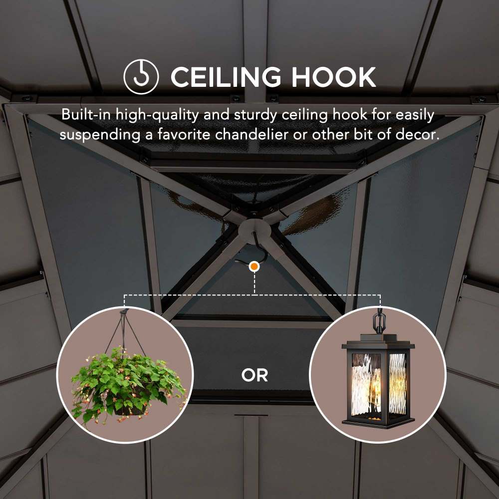 Antrim Skylight Cedar Gazebo, 11x11 - Image 5