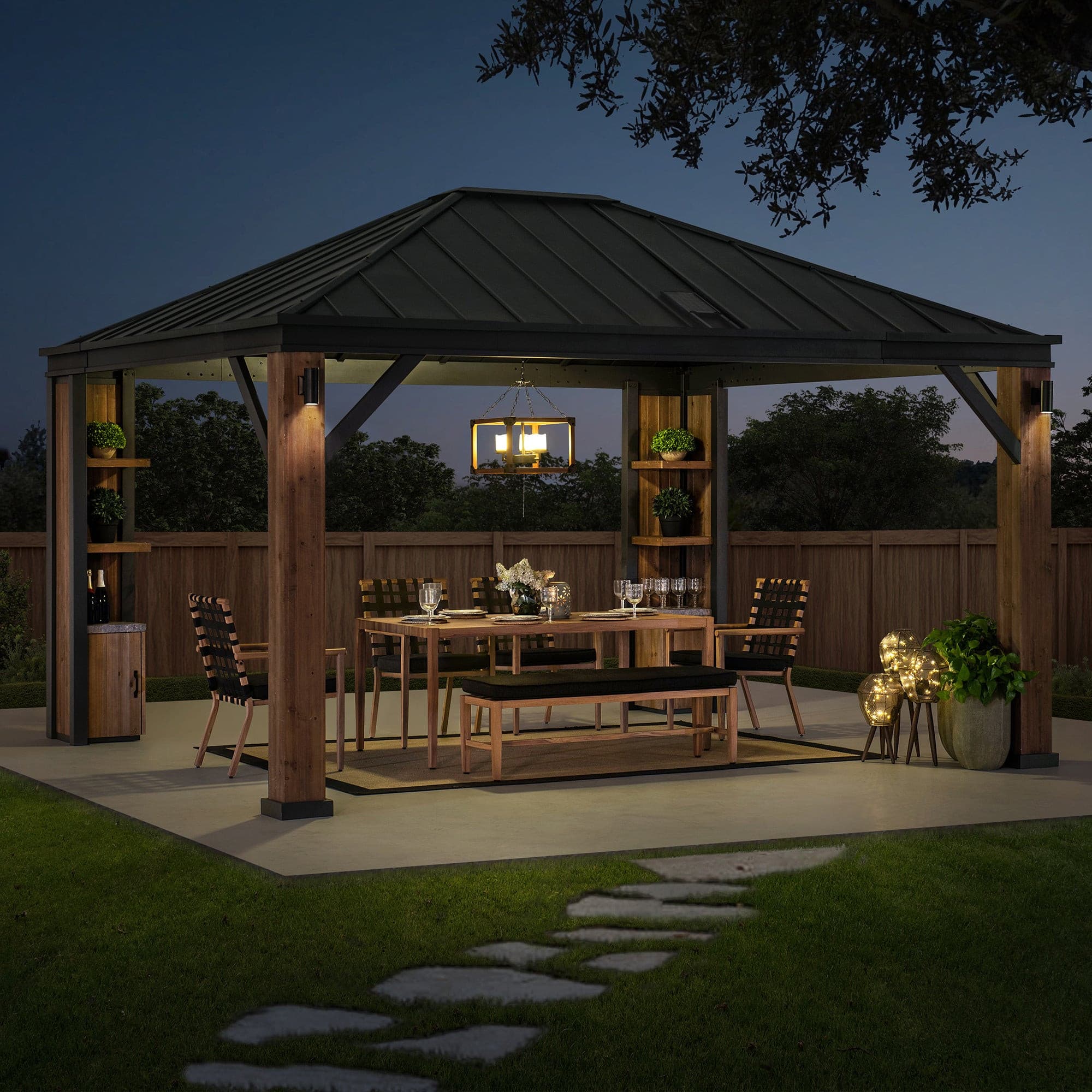 Solaria Smart Tech Hardtop Gazebo, 12x14 - Image 2
