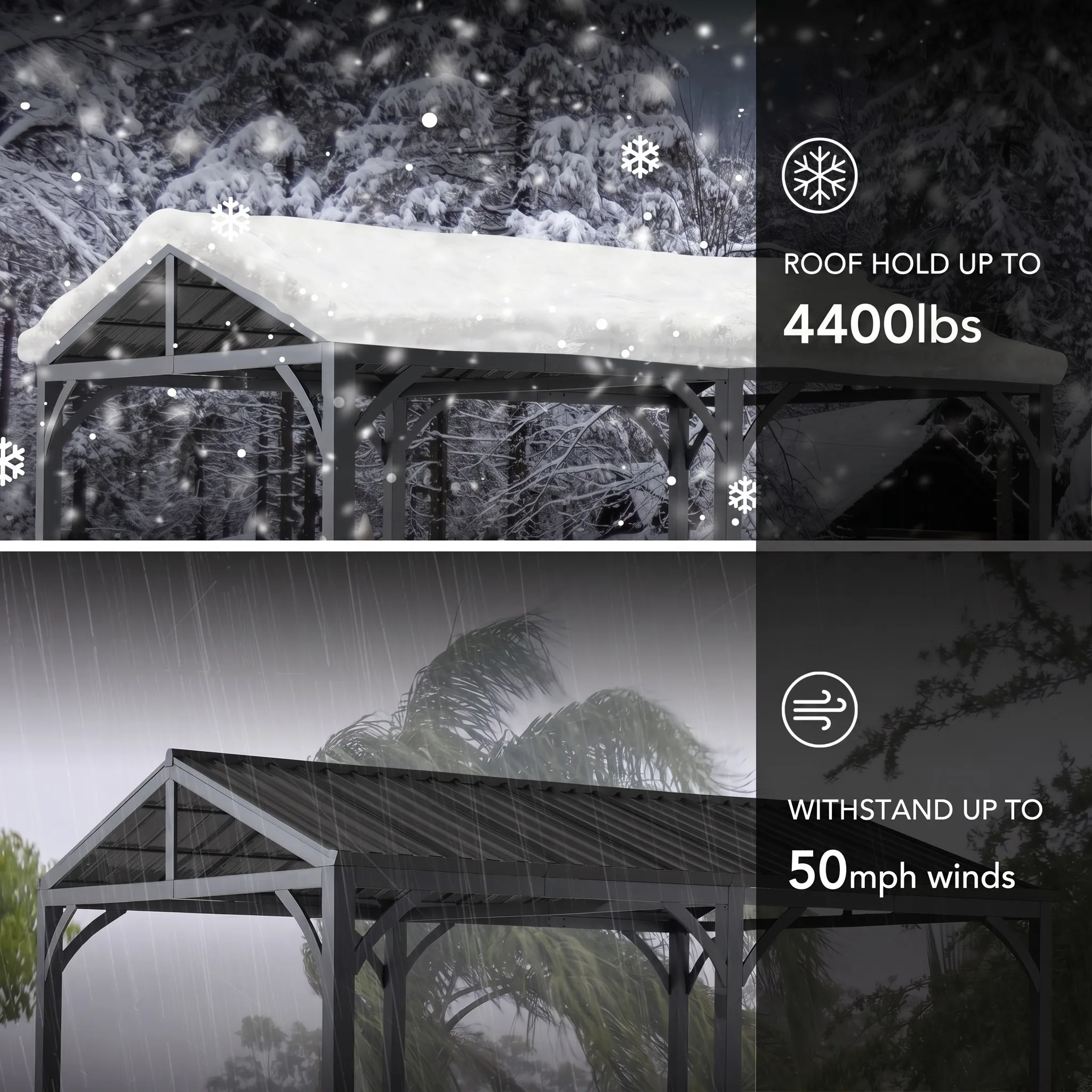 Armored Heavy-Duty Steel Carport, 20x14 - Image 10
