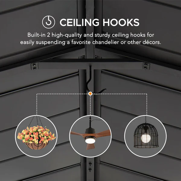 Armored Heavy-Duty Steel Carport, 20x14 - Image 5