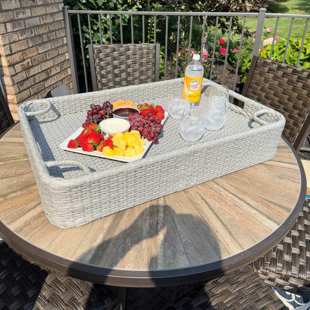 Aquasis Floating Pool Service Tray 36" x 24" - Harbor Gray - Image 10