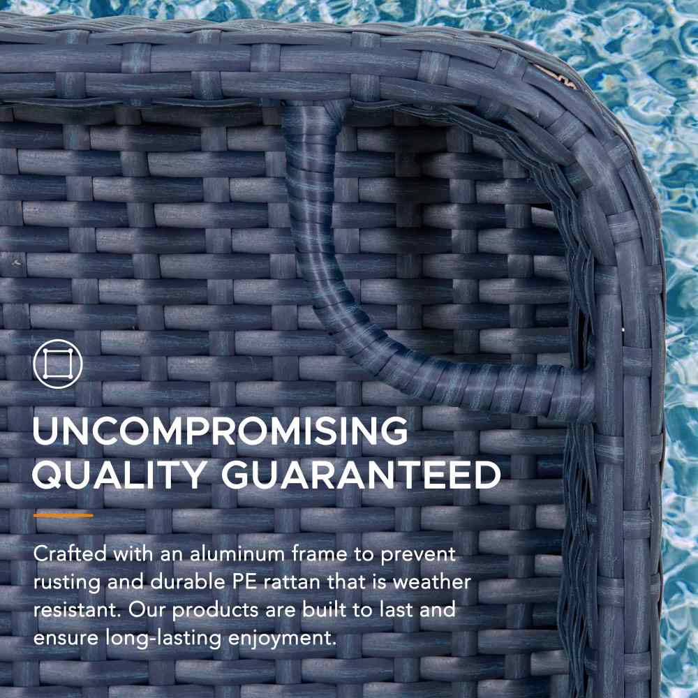 Aquasis Floating Pool Service Tray 36" x 24" - Deep Navy - Image 4