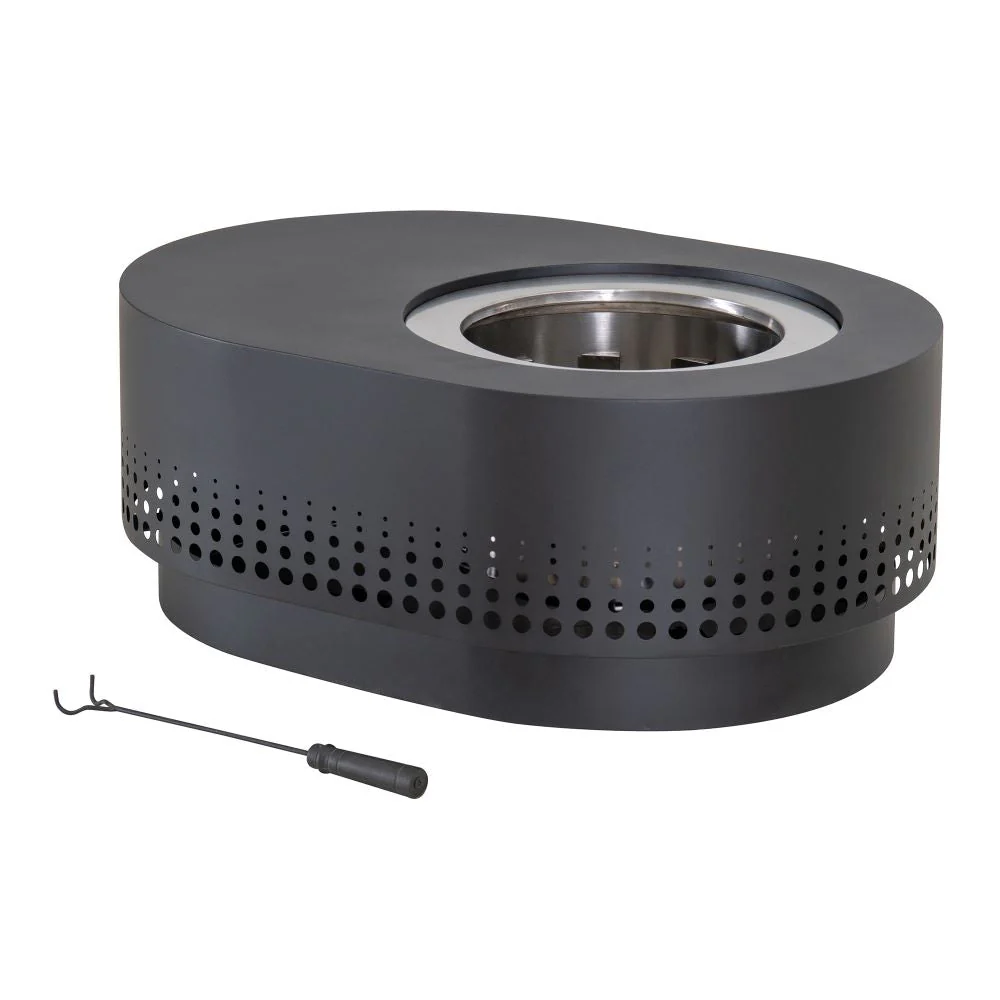 Vulcan Round Stainless Steel Smokeless Fire Pit 38" - Image 10