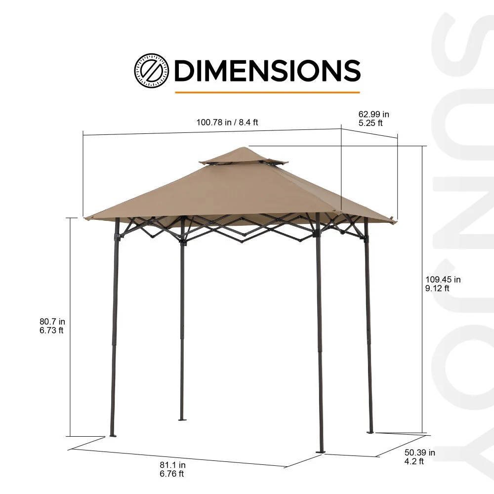 Nomad Portable Grill Station - Brown, 8x5 - Image 3