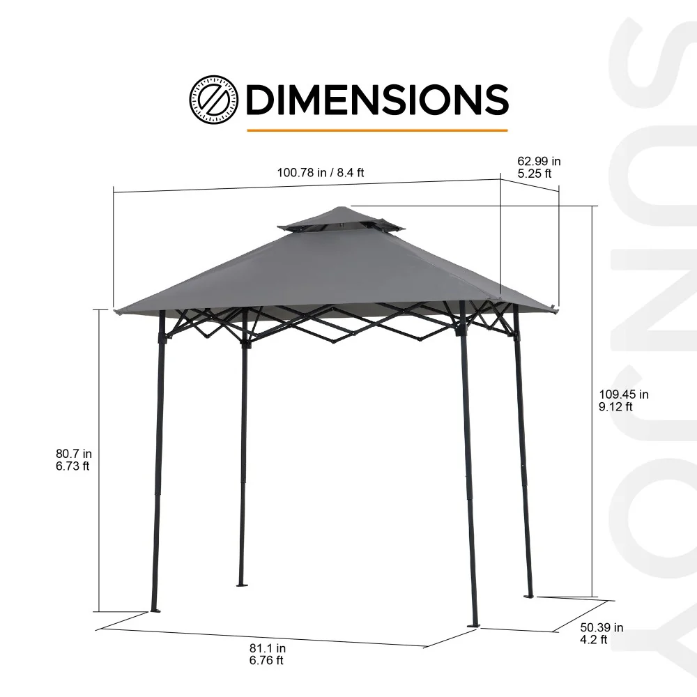 Nomad Portable Grill Station - Gray, 8x5 - Image 3