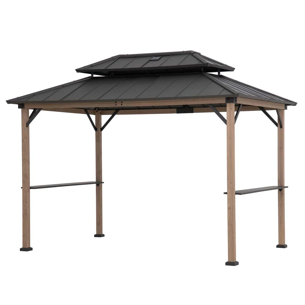 Pro-Grill Timber Solar Station - Brown, 8x12 - Image 11