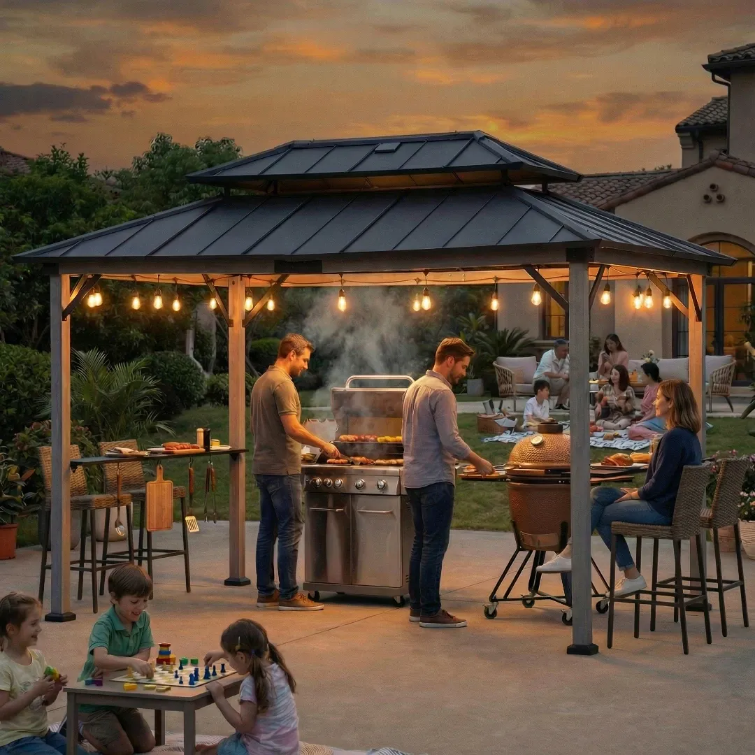 Pro-Grill Timber Solar Station - Black, 8x12 - Image 10