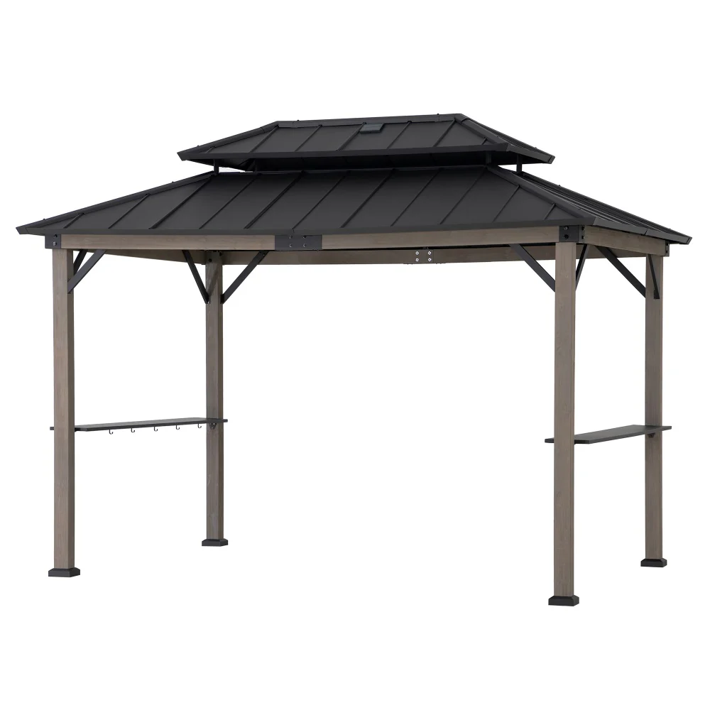 Pro-Grill Timber Solar Station - Black, 8x12 - Image 11