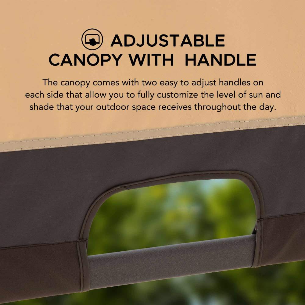 Arcadia Adjustable Arched Pergola, 9x11 - Image 9