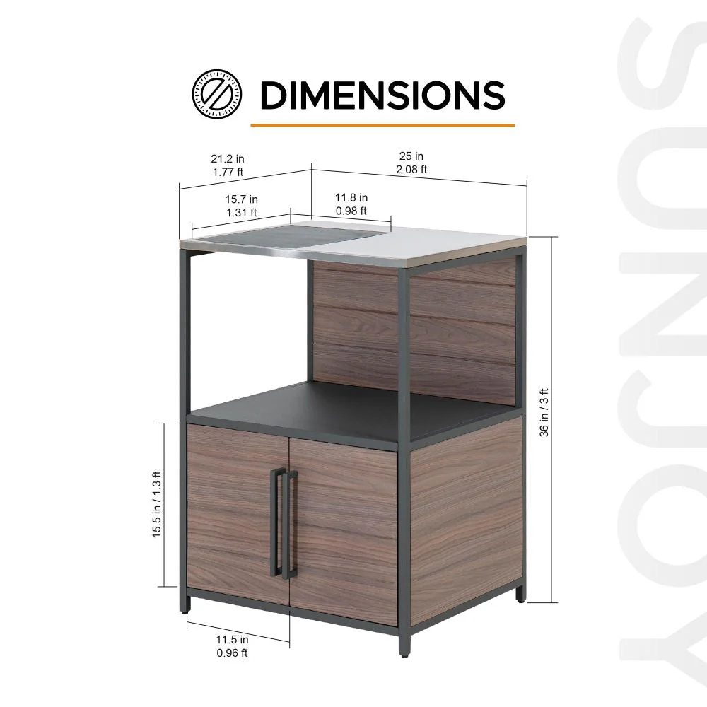 Fleetwood Modular Outdoor Kitchen & BBQ Station - Image 15