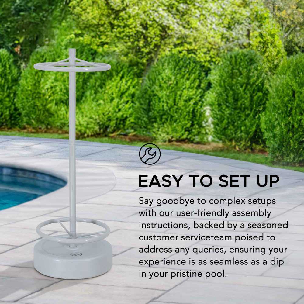 Aquasis Premium Aluminum Pool Organizer - Image 7
