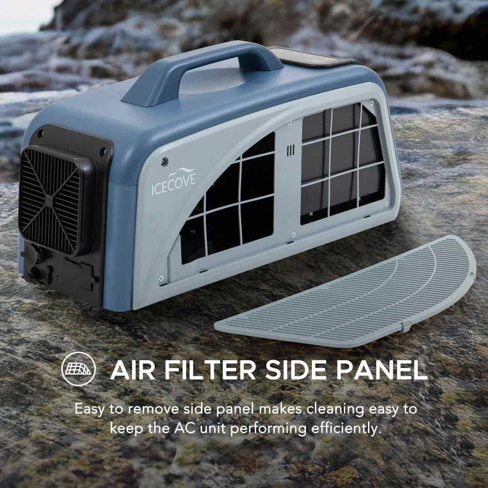 IceCove Portable Air Conditioner - Blue - Image 7