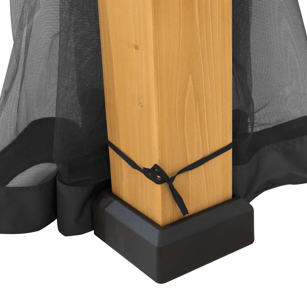 Gazebo Mosquito Netting for 12x20 ft. Wood-Framed Gazebos - Image 6