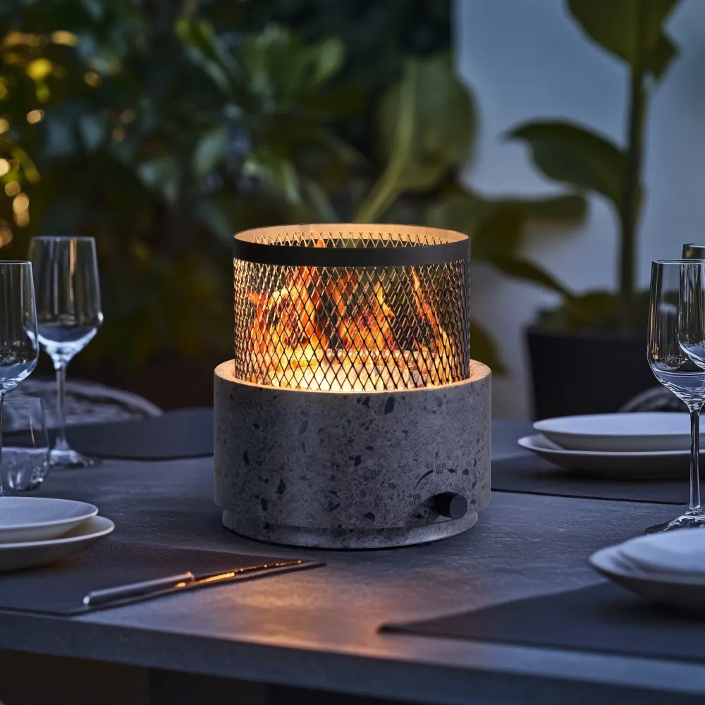 Horizon Smokeless Adjustable Flame Tabletop Propane Fire Pit 10" - Image 2