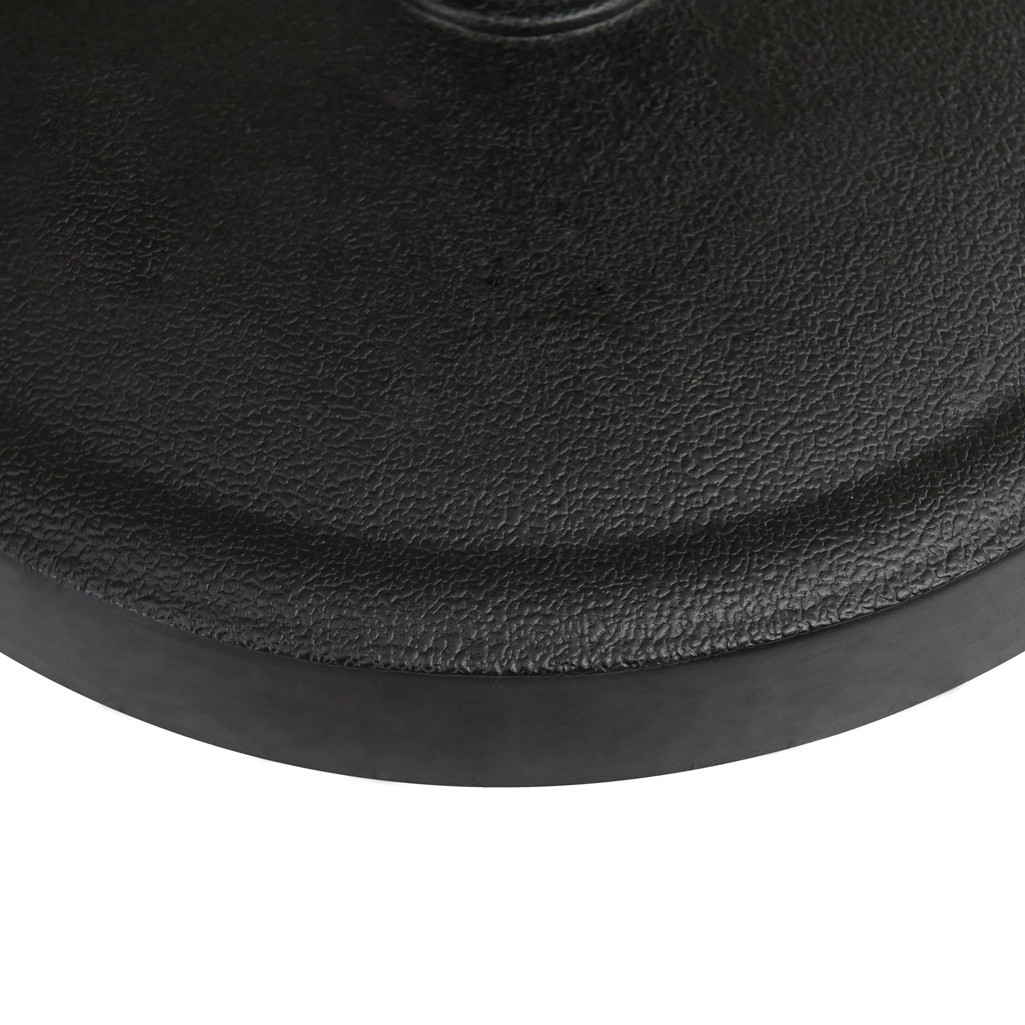 Heavy-Duty Cement-Filled Umbrella Base 30 lbs - Matte Black - Image 4